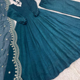 Launching New Real  Party Wear Look Gown