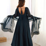 Launching New Real  Party Wear Look Gown