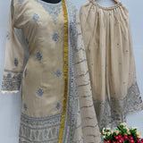LUNCHING PARTY WEAR SPACIAL SHARARA SET