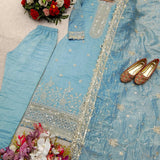 Lavish Golden Crush Suit