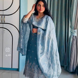 Lavish Golden Crush Suit