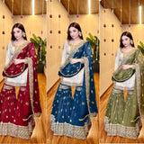 Luxury Chinon Top Sharara