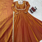 Mustard Beautiful Fendi Silk SUit