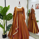 Mustard Beautiful Fendi Silk SUit