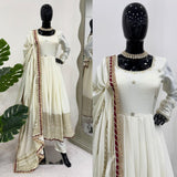 Lavish Chinon Anarkali Gown