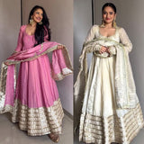 Lavish Chinon Anarkali Gown