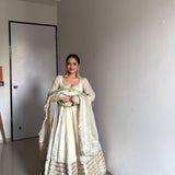 Lavish Chinon Anarkali Gown