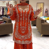 Luxury Pakistani Suit Sharara