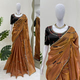 Designer sequence Fendy Silk Saree