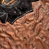 Designer sequence Fendy Silk Saree