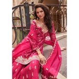 Meena Glorious Chinon Silk Suit