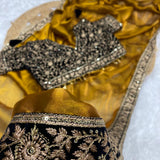 Premium pure soft Fendy satin saree