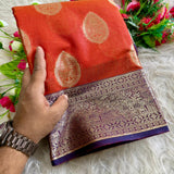 Maheshwari Cotton Silk Saree