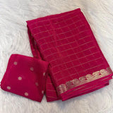 Classic Viscose Georgette Saree