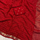 Classic Viscose Georgette Saree