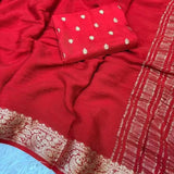 Designer Viscose Chinon Saree