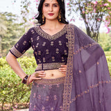 Grand Golden Crush Lehenga Choli