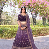 Grand Golden Crush Lehenga Choli