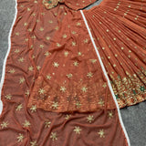 Embroidered Sequins Lehengha Choli