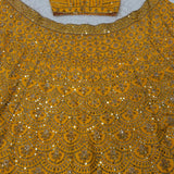 Mustard Yellow Bridal Lehenga