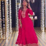 Embroidered Anarkali Gown