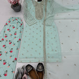 Luxury Georgette Straight Suit