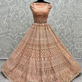 Fantastic Designed Sequins embroidered with Multi thread work partywear Lehengacholi
