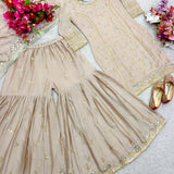 Lavish Pure Chinon Top Sharara