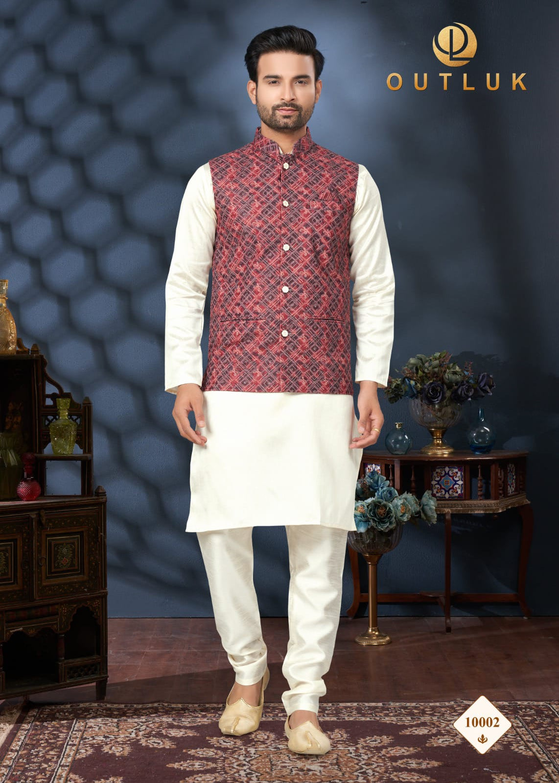 Wedding Mens Jacket Kurta Collection