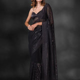 Exclusive Celebrity Style Designer Sequance Saree