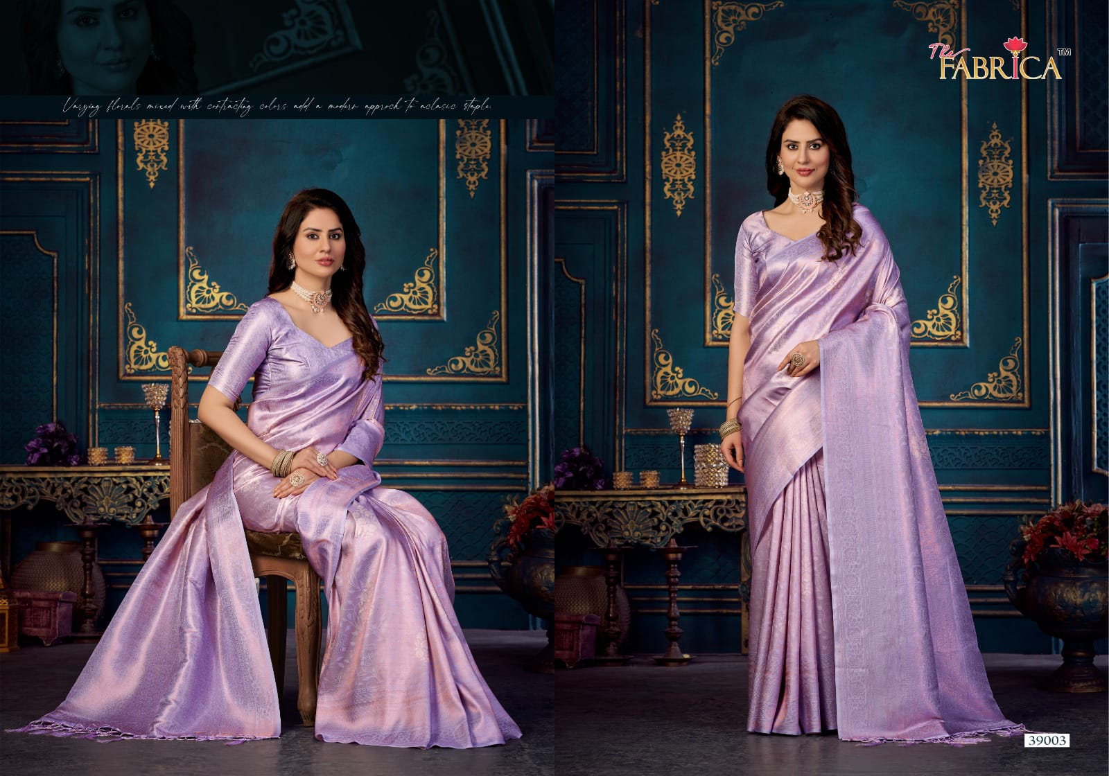 Partywear soft Jacquard silk saree