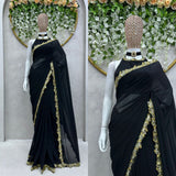 Bollywood Black Designer Saree