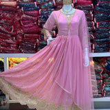 Attractive Faux Georgette Anarkali Suit