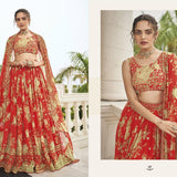 New Floral Printed Lehenga Choli