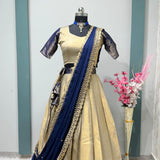 Exclusive Designer Kanjivaram Silk Lehenga