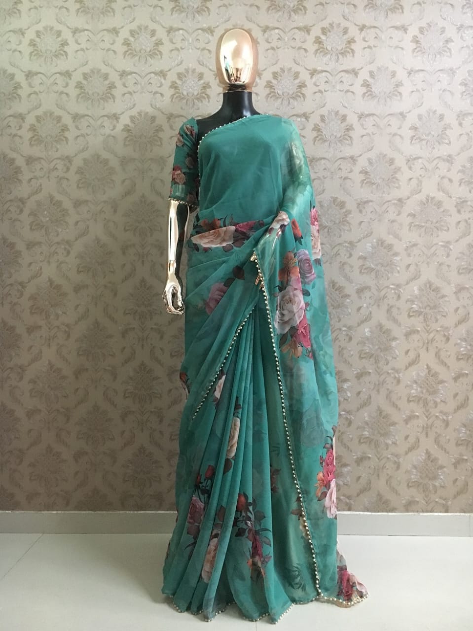 Classy Look Georgette Saree