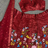 Boutique Staylish Maroon Lehenga