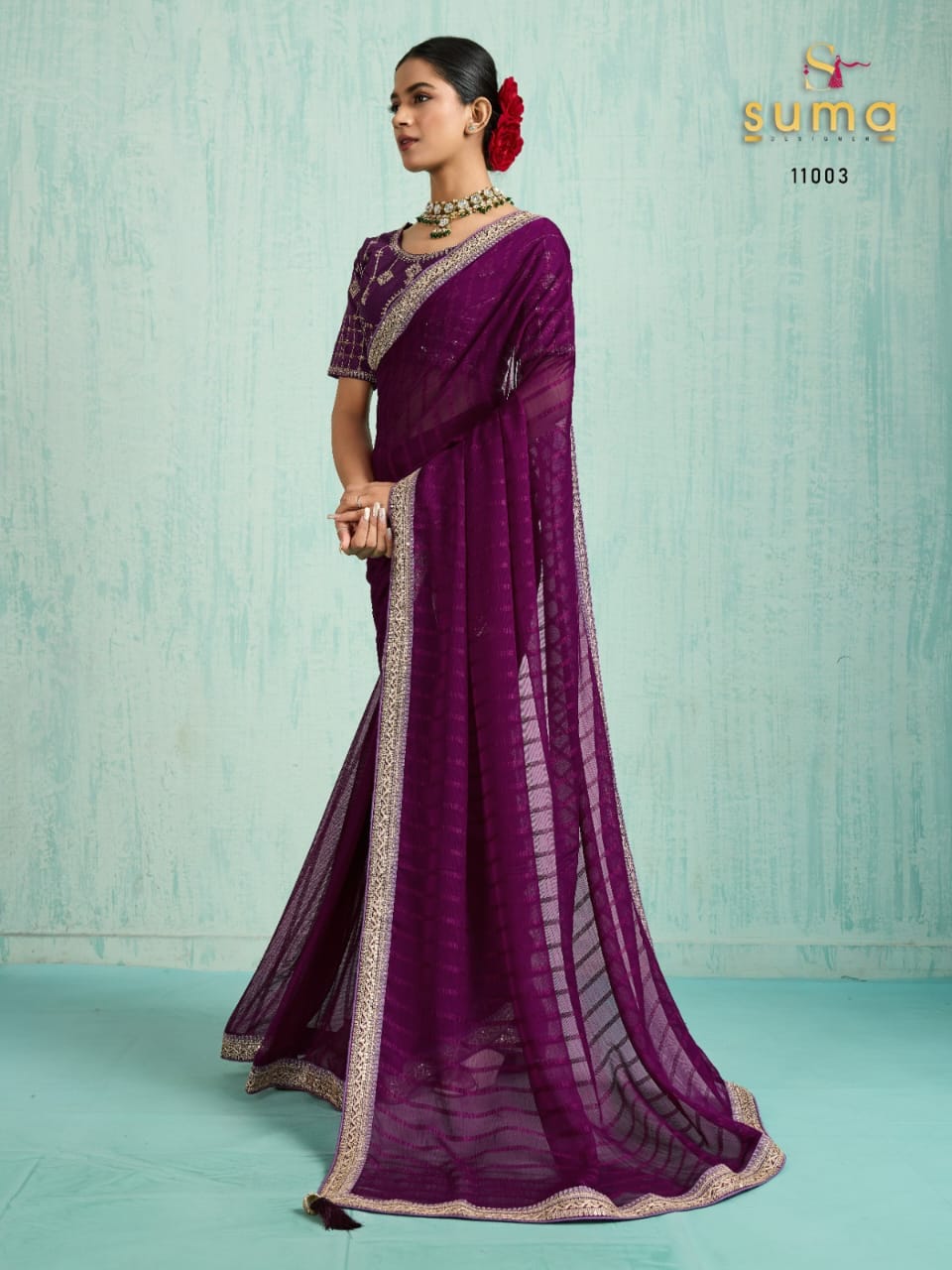 Beautiful Chiffon Saree Collection