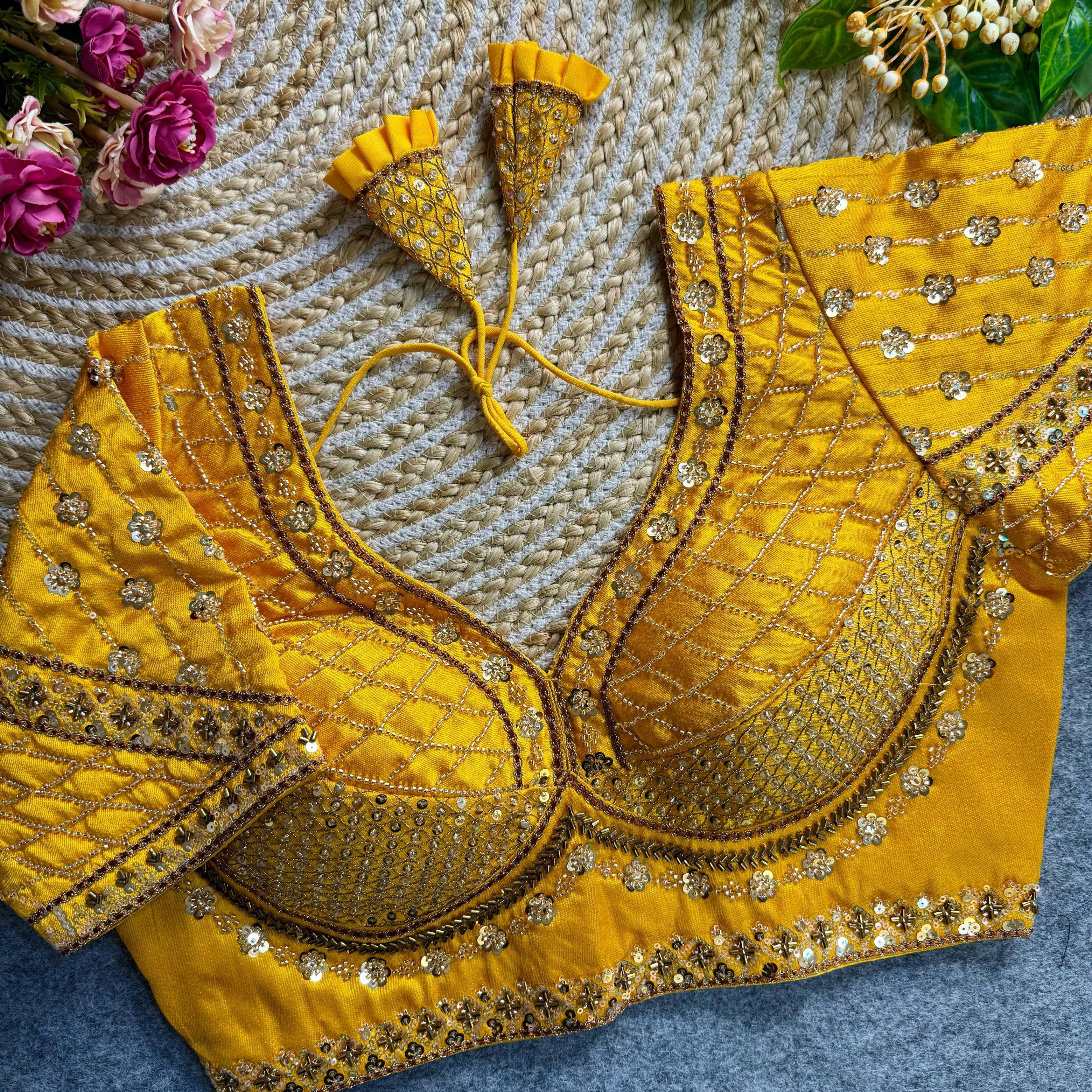 Sabyasachi Bridal Saree Blouse