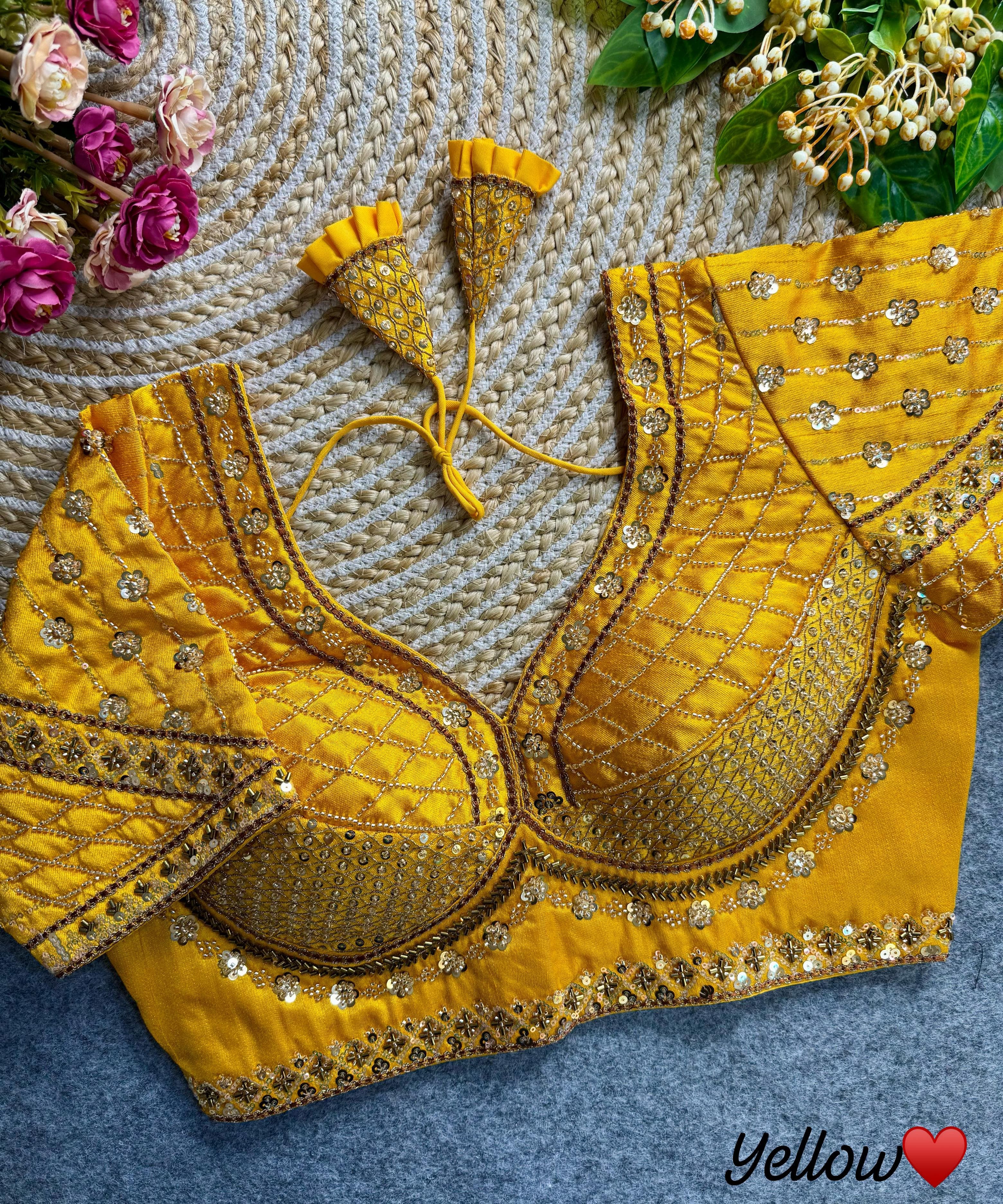 Sabyasachi Bridal Saree Blouse