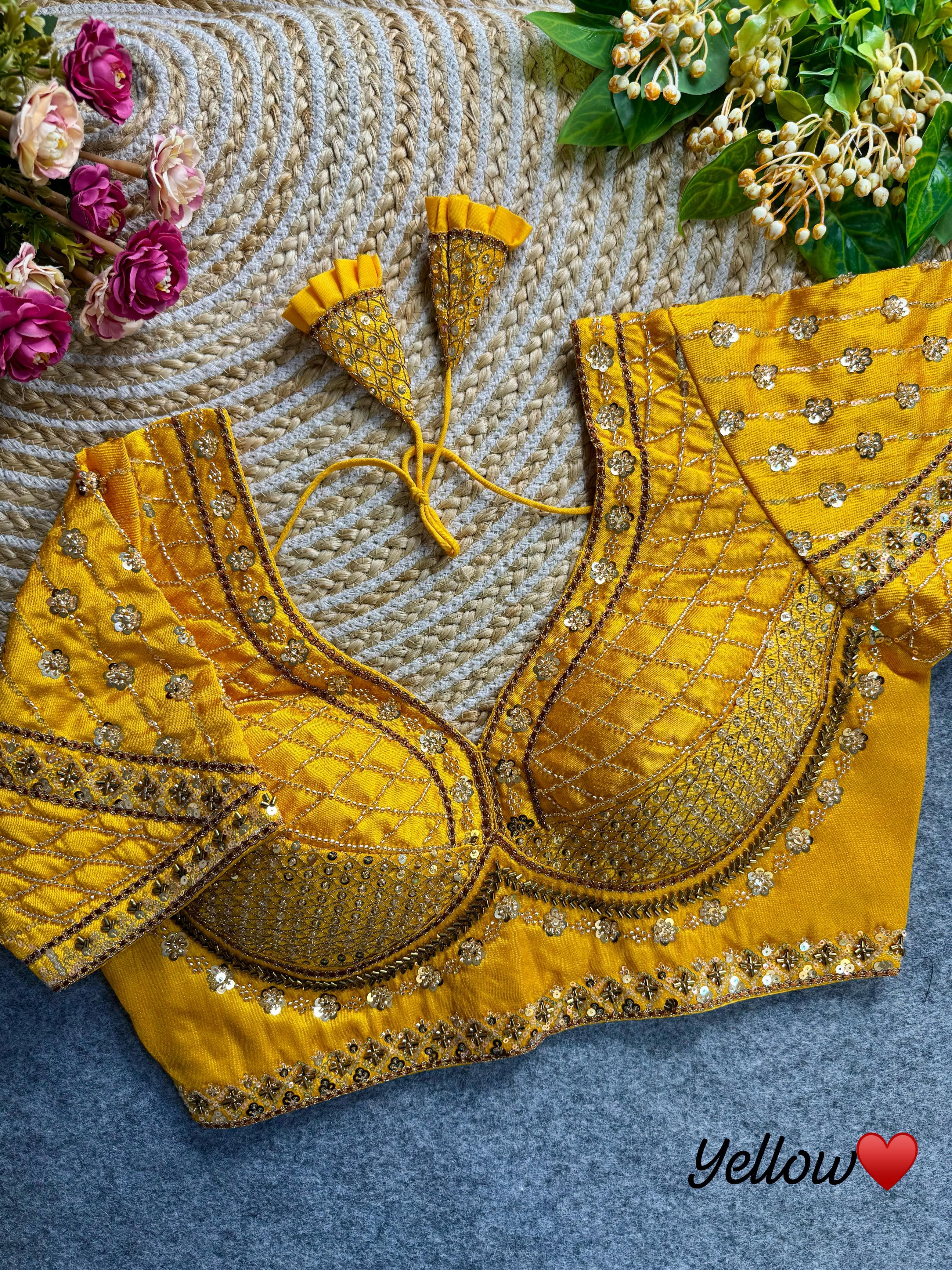 Sabyasachi Bridal Saree Blouse