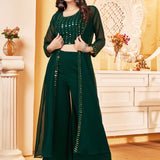 Festive Blooming Georgette Fancy Suit