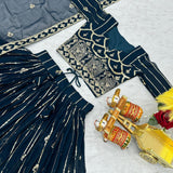 Traditional Heavy Georgette Lehenga Choli