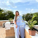 Presenting you most beautiful seqwance saree