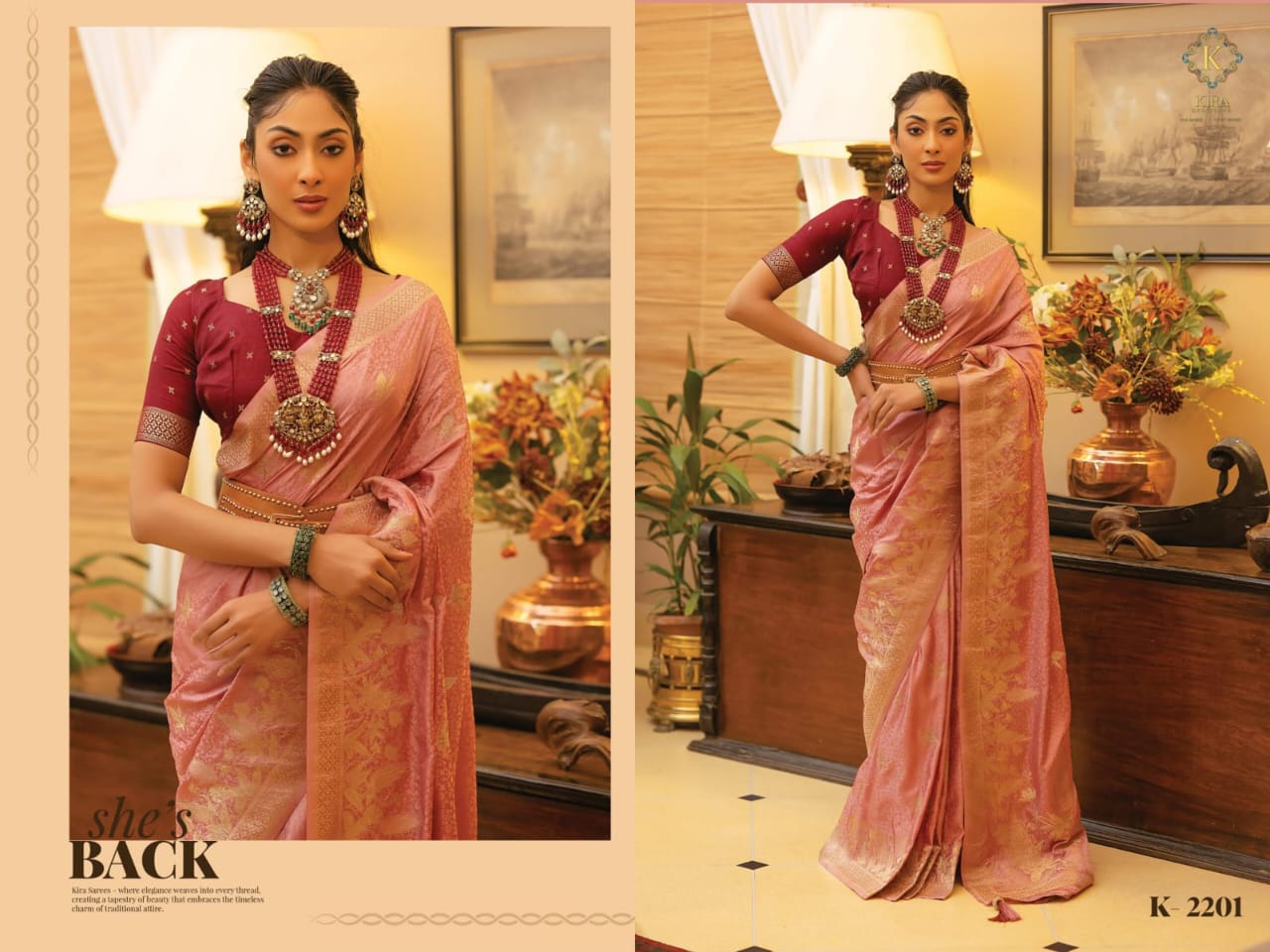 Trendy Wedding Silk Saree