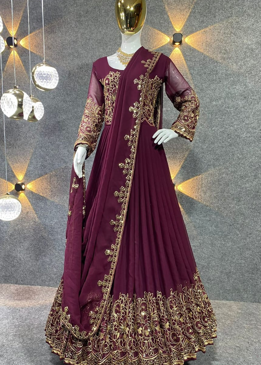 Occasionally Beautifull Anarkali Gown