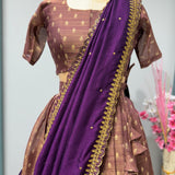 Vibrant Exclusive Silk Lehenga Cholo