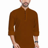 Men's launched new Short Pure Cotton Kurta