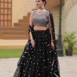 Gulnaz Heavy Faux Georgette Lehenga