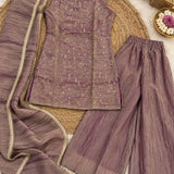 Graceful Salsa Tissue Top Sharara